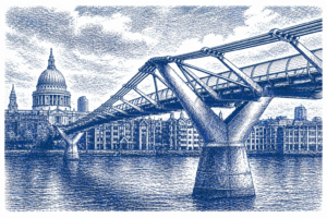 a bridge - depitctiing symbolized system Integrators. Solving the niche consultant problem